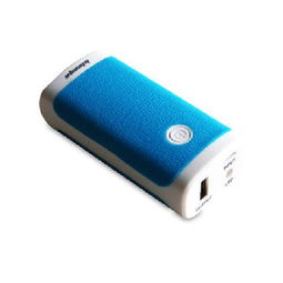 暴享智能移動(dòng)電源LQ-5600A 大容量便攜能量，淺藍(lán)色格調(diào)之選